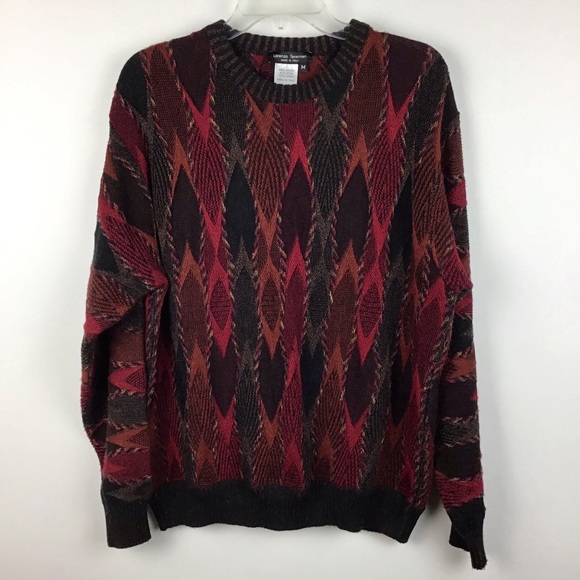 Vintage Sweaters - Vintage Wool Blend Italian Sweater Medium (1577)